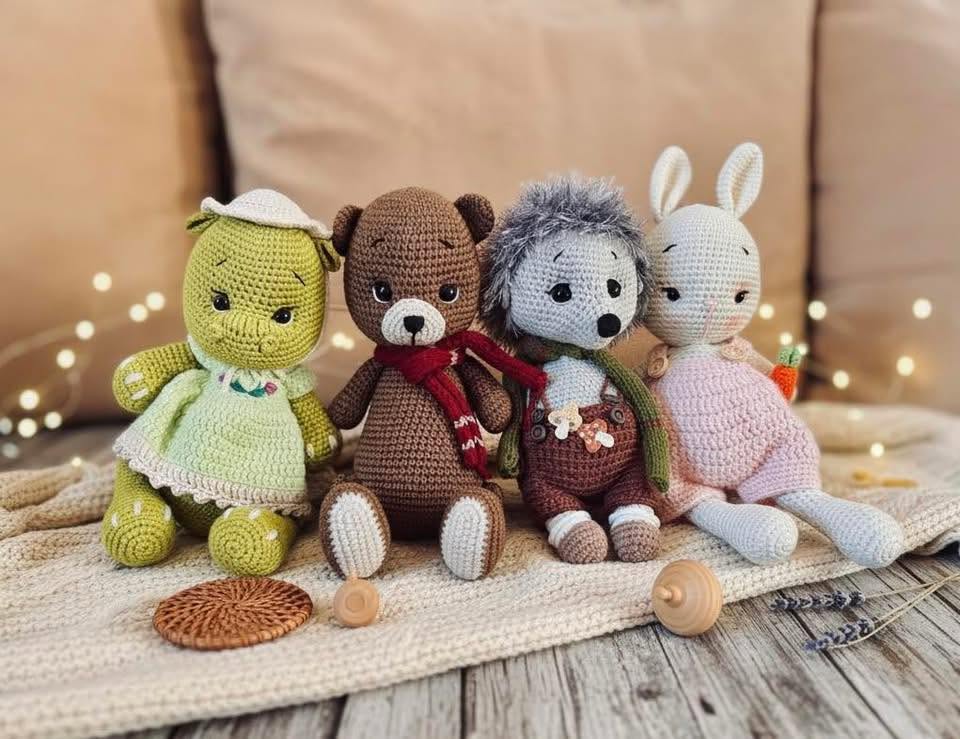 Datsy toys.ნაქსოვი სათამაშო 